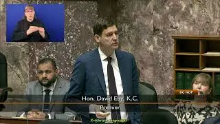 David Eby publicly admits his harm reduction policies have failed and must be clawed back.