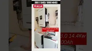 Galaxy 7G pro 18Kw Three Phase Hybrid Inverter and Powerwall 2.0 15Kw Battery