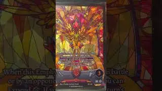 Stained Glass Emphyrix! 🔥 #elestrals #elestralstcg #cards #shorts #tcg #tradingcards