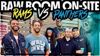 RAW ROOM ON-SITE: Panthers vs Rams NFC WILD CARD MATCHUP