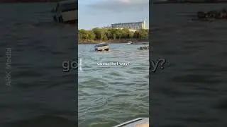 Tesla Cybertruck Miraculously Drives Out Of River