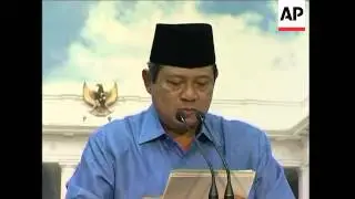 Yudhoyono on ETimor, says 3 soldiers arrested for rebel activity