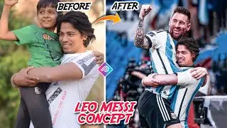 Himmat Singh Leo Messi photo editing | himmat Singh new photo editing | himmat Singh PicsArt editing