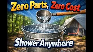 Zero parts, Zero Cost shower anywhere solution that I learned in the Philippines