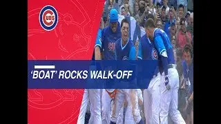 David Bote crushes a mammoth walk-off homer in 10th