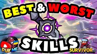 BEST & WORST SKILLS, FOR SWORD OF DISORDER - SURVIVOR.io NEW S-GRADE WEAPON