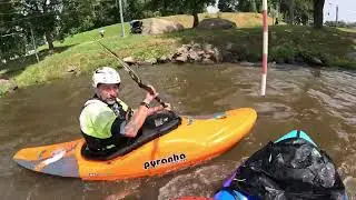Wildwasserkanal Budweis Packraft