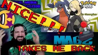 Pok&eacute;mon Diamond, Pearl & Platinum - Champion Cynthia Battle Music (HQ) | REACTION | MAGZ