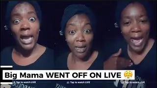 Big Mama SNAPS on Live 😳 Whole Internet Talking
