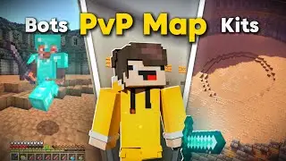 Лучшая карта для тренировки PvP-боев в MCPE в 2026 году!