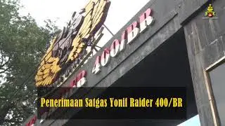 Penerimaan Satgas Yonif Raider 400/BR