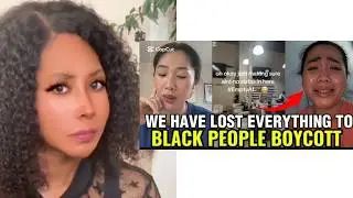Asian Americans MAD, Black American BOYCOTT Is WORKING As Asians Are Panicking And Going BANKRUPT