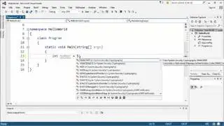 C# Programming - Variables