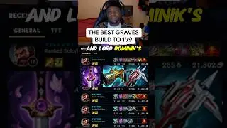 you want to 1v9 with graves try this build! #Leagueoflegends #graves #riotgames #jungle #league