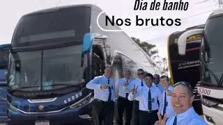 Dia de banho nos Brutos/ estacionamento do Barriga em Aparecida do norte