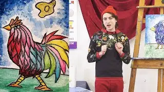 Maggiolly Virtual Art Studio - Watercolour Bird