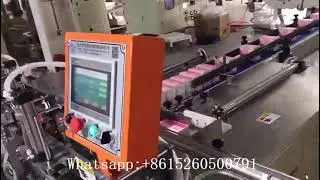 Semi automatic multi bags facial tissue bundle packing machine