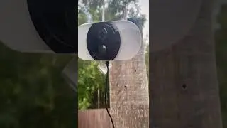 No mains powered needed. Solar powered Wi-Fi camera with intruder alarm #solarpower #solarcamera #so