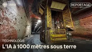 La mine de potasse à Rocanville, la plus grande de son genre au monde, utilise la technologie d’IA