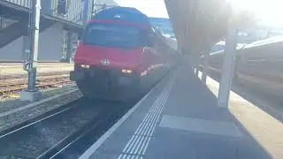 IC81 nach Interlaken Ost einfahrt in Bern