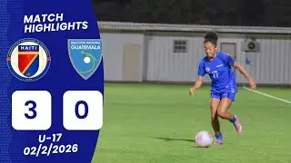 Haiti Vs Guatemala Women U-17 Qualifications Round 