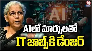 Finance Minister Nirmala Sitharaman Talks On Economic Survey 2025-26 | V6 News
