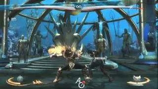 Injustice: Scorpion Day 1 39% trait 1 bar combo