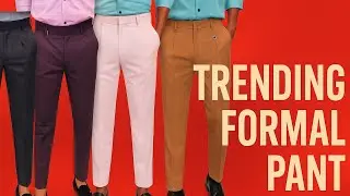 Formal pants Styling | Classic Formal pants | Office Wear Essentials #tahalkafashion #formalpant