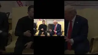 Trump & Zelenskyy have a heated argument at the White house #trump #zelensky #whitehouse #usa #putin