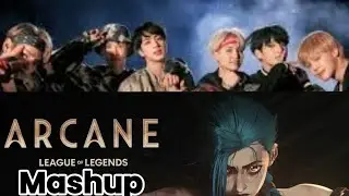 ENEMY x MIC DROP | BTS x ARCANE (BTS vs. Jinx) [MASHUP]
