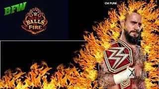 BFW Great Balls Of Fire 2017 Matchcard