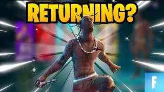 Дата выхода скина Трэвиса Скотта в магазине предметов Fortnite!
