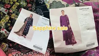 Sapphire sale 2025 | Shopping haul