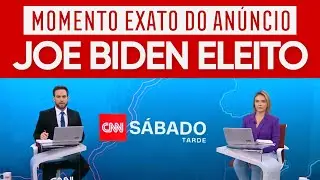 CNN Brasil: Joe Biden &eacute; eleito presidente dos Estados Unidos (07/11/2020)