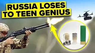 Украинский ПОДРОСТОК находит гениальный способ уничтожить российские беспилотники