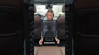 A rede automotiva simples que mantém as crianças sentadas! 🕸️🚗 #shortvideo