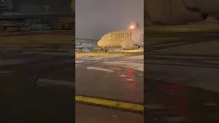 A380-800 arrival in CDG Roissy #fyp #fypシ゚viral #viral #airport #a380f #emirates #france #paris