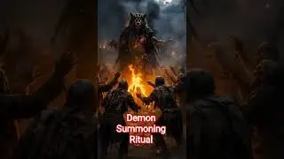 Demon Summon Ritual #demonslayer #shorts #scary