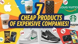 7 Cheap Products of Expensive Companies! 💰🏢