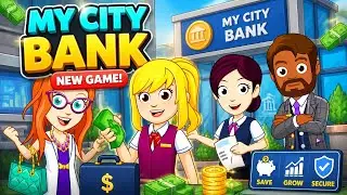 My City Bank. Май Сити Банк. Новая игра от My Town Games