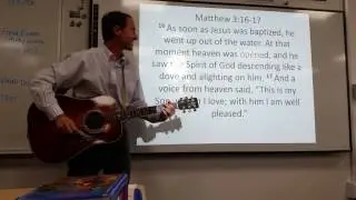 Matt 3:16-17