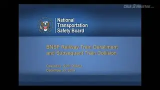 BNSF Railway train derailment and subsequent train collision