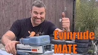 LADUGÅRDSFYND Första Starten På 40år.  Evinrude Mate 1.5hp  1969