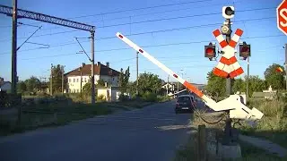 Spoorwegovergang Colonia Bod (RO) // Railroad crossing // Trecere la nivel