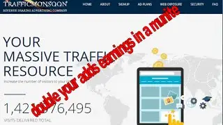 Traffic monsoon earning tutorial