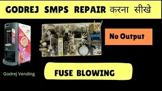 Godrej Coffee Machine SMPS Fuse Bar Bar Kyun Ud Raha Hai? | SMPS Fuse Blowing Repair