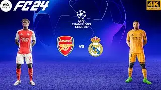 FC 24 — «Реал Мадрид» — «Арсенал» — с Мбаппе и Мерино | Финальный матч Лиги чемпионов УЕФА 24/25 ...