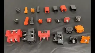 Various types of lithium battery terminals