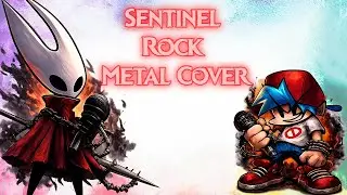 FNF Hornet &ndash; Sentinel Rock Metal Cover (Hollow Knight - Silksong)