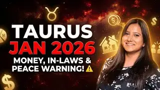 Taurus Ascendant (Taurus) Jan 2026: Money, In-Laws & Domestic Peace Warning! ⚠️